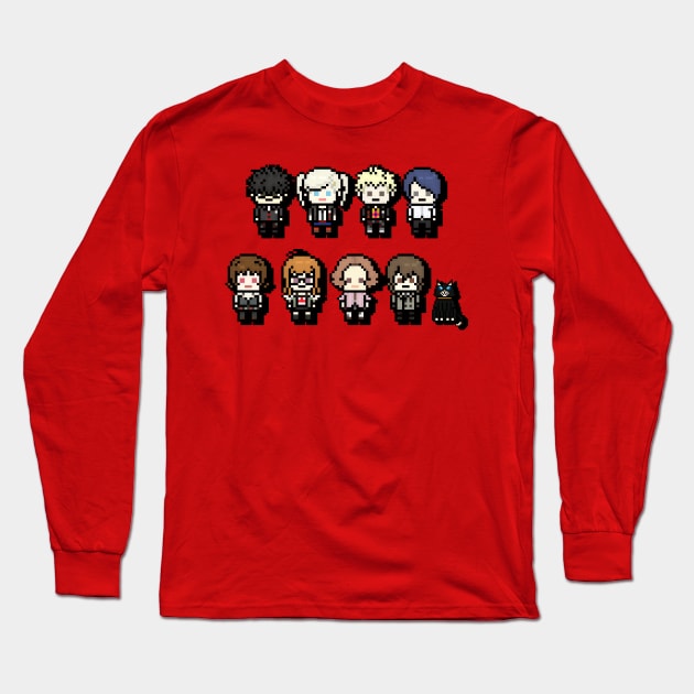 P5 Cast Long Sleeve T-Shirt by Tatsu_chan